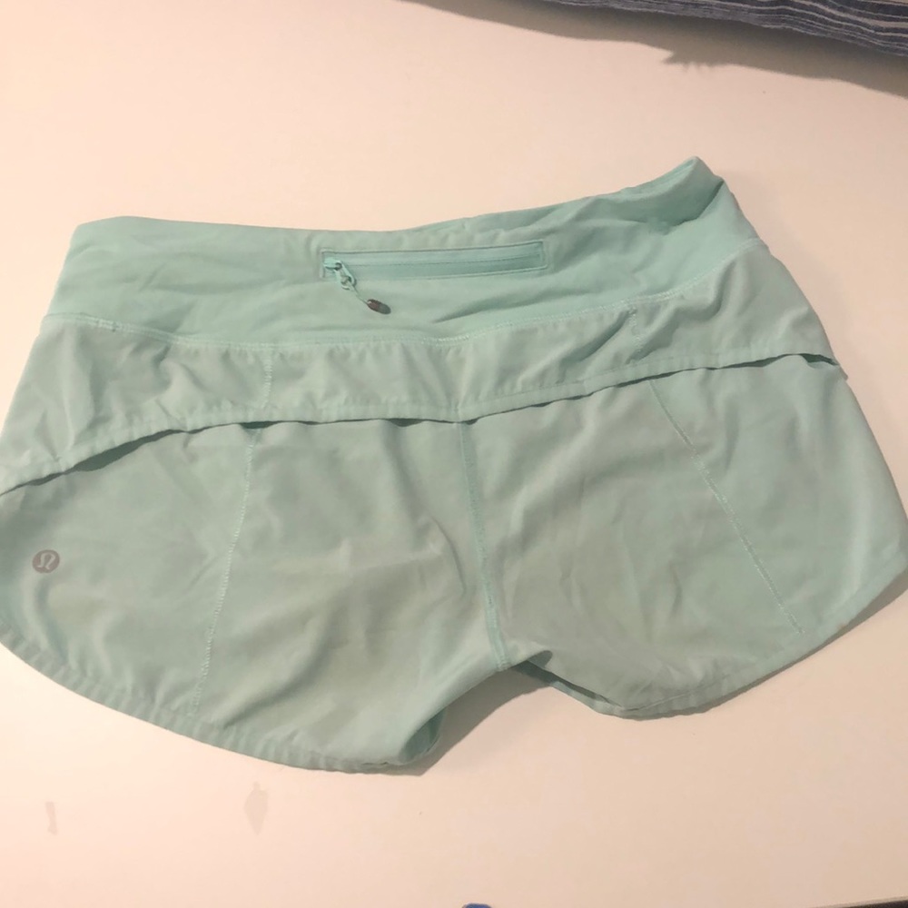 Turquoise Lulu shorts